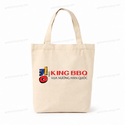 Túi vải canvas nhà hàng king bbq