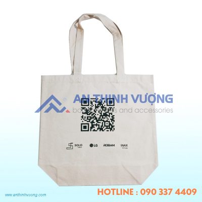 Túi vải canvas in lụa cao cấp – Thương hiệu LG