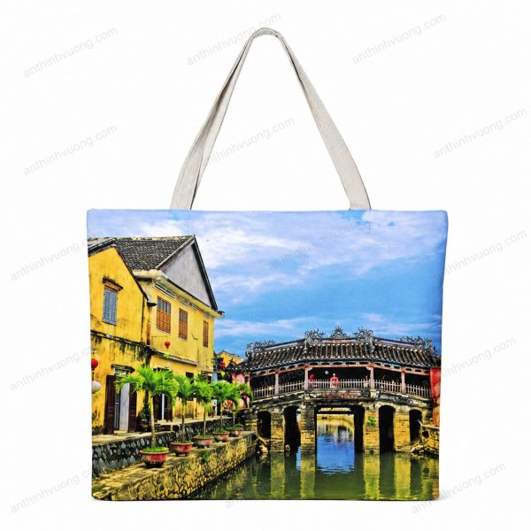 Túi vải bố in kỹ thuật số 01