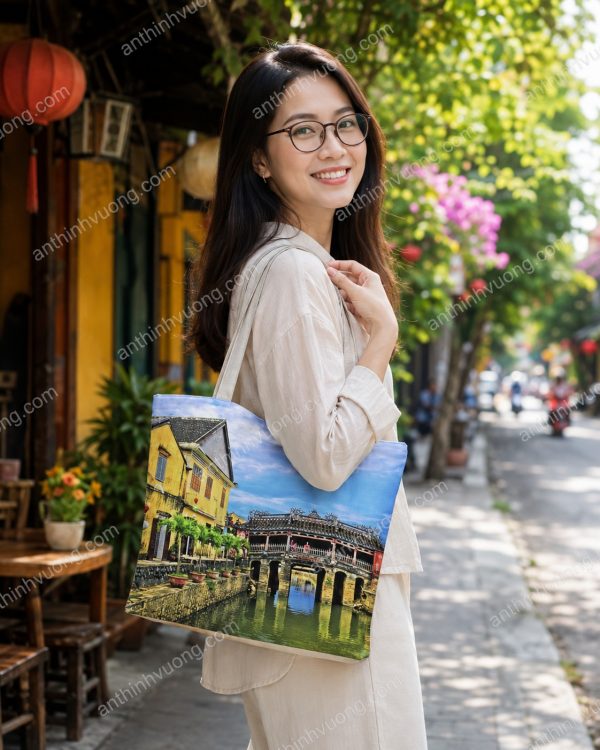 Túi vải bố in kỹ thuật số 01