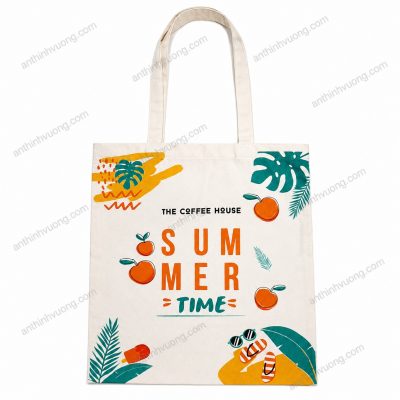 Túi canvas trà sữa – COFFEE HOUSE SUMMER