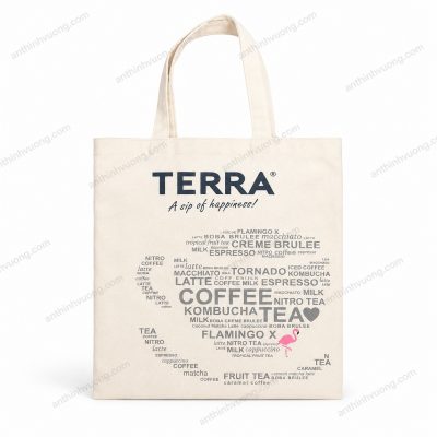 Túi vải bố – túi canvas trà sữa Terra