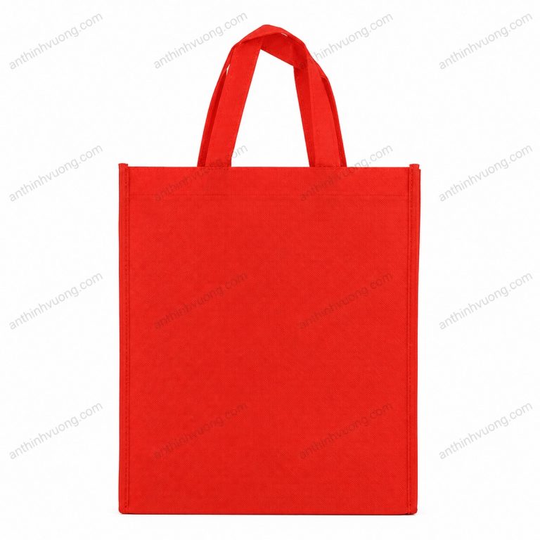 #1 Túi vải không dệt màu xanh dương – hàng có sẵn