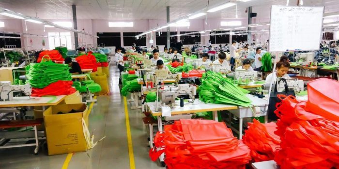 Xưởng sản xuất túi vải An Thịnh Vượng