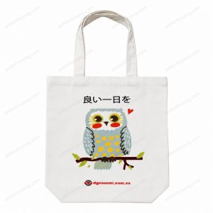 Túi vải canvas in chuyển nhiệt