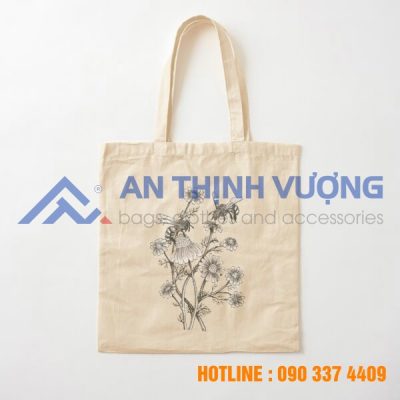 Túi canvas in lụa cao cấp