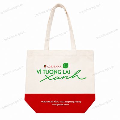 Túi canvas – Vì tương lai xanh Ngân hàng Agribank