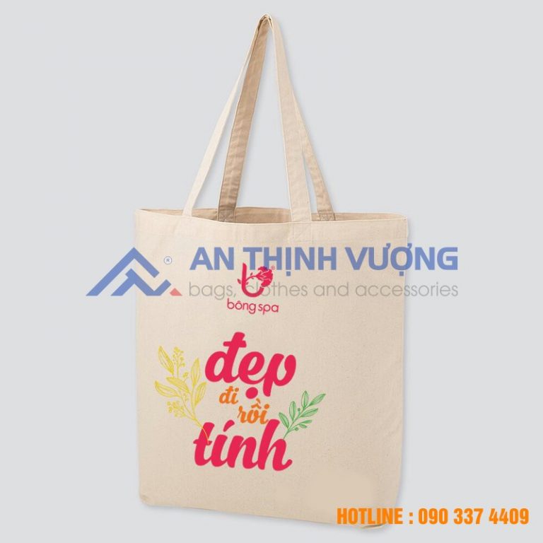 Túi tote bằng vải bố – quà tặng cho các SPA