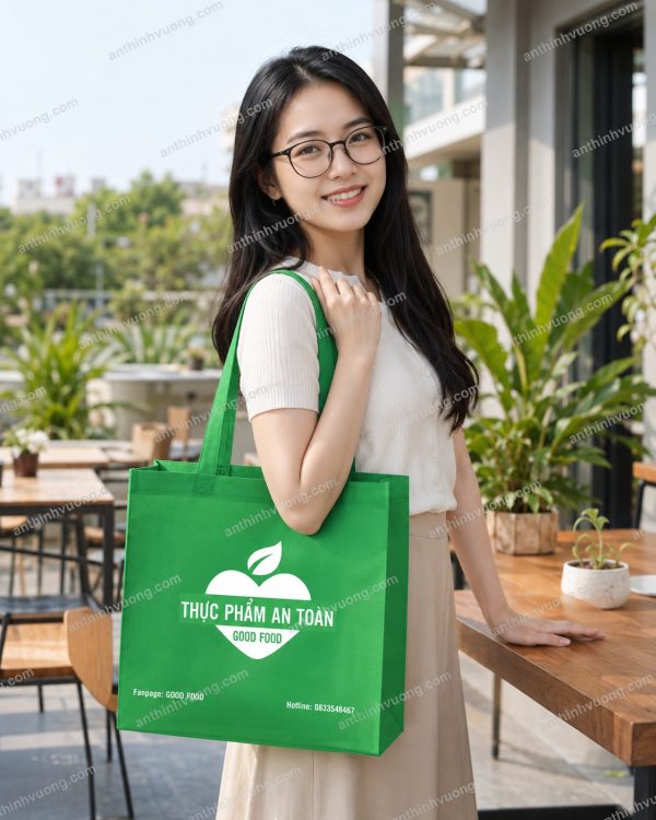 Túi vải không dệt đựng thực phẩm