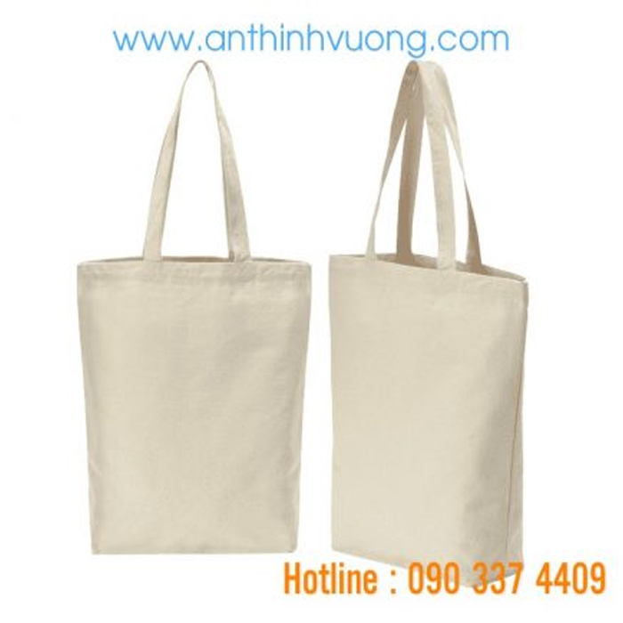 Anthinhvuong sản xuất túi vải bố trơn giá rẻ chất lượng cao