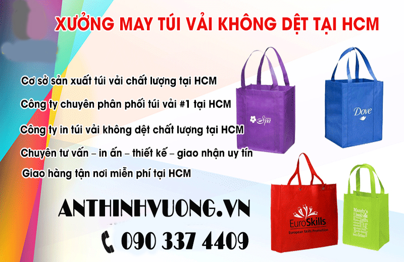 An Thịnh Vượng - Nơi sản xuất túi vải không dệt uy tín, chất lượng tại TPHCM