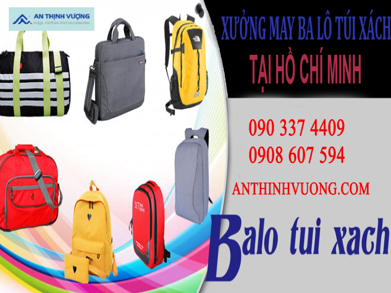 Xưởng may balo túi chéo vải kỹ thuật cao