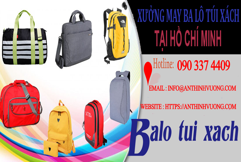 Địa chỉ xưởng sản xuất balo túi uy tín tại HCM