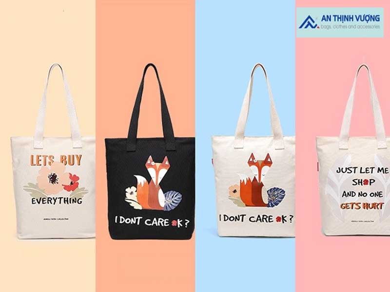 Túi vải bố đang trở thành xu hướng lựa chọn của nhiều lứa tuổi