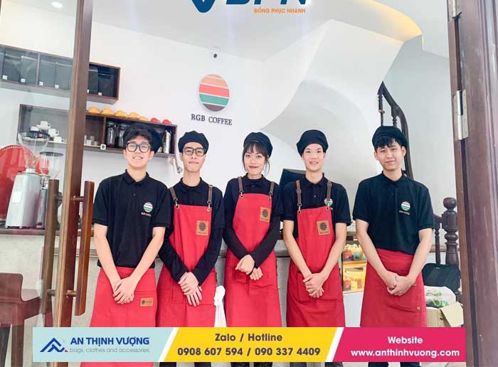 Địa chỉ may tạp dề số lượng lớn theo yêu cầu giá tốt