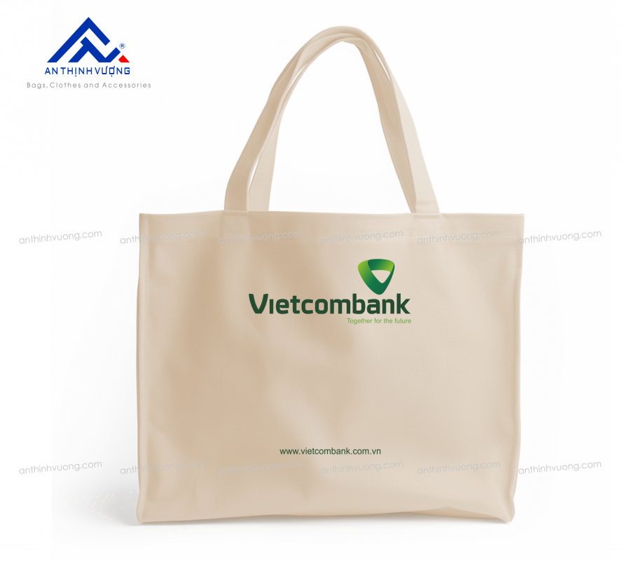 Túi vải bố Vietcombank